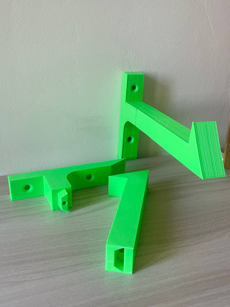 Descrizione foto 1: Supporto modulare verde